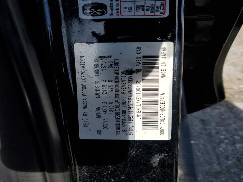 2014 Mazda 3 მანქანა იყიდება აუქციონზე, vin: JM1BM1L7XE1100782, აუქციონის ნომერი: 57131696
