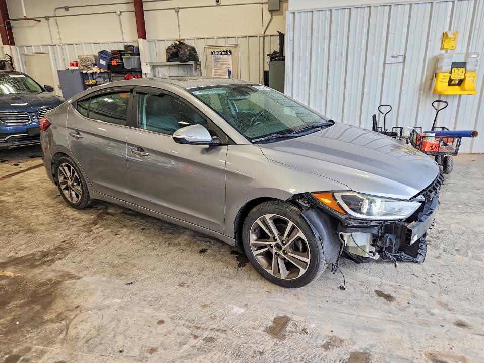 56421846 :رقم المزاد ، 5NPD84LF2HH039480 vin ، 2017 Hyundai Elantra مزاد بيع