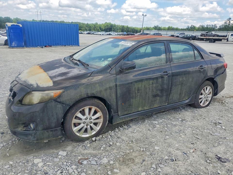 57839316 :رقم المزاد ، 2T1BU4EE4AC501327 vin ، 2010 Toyota Corolla مزاد بيع