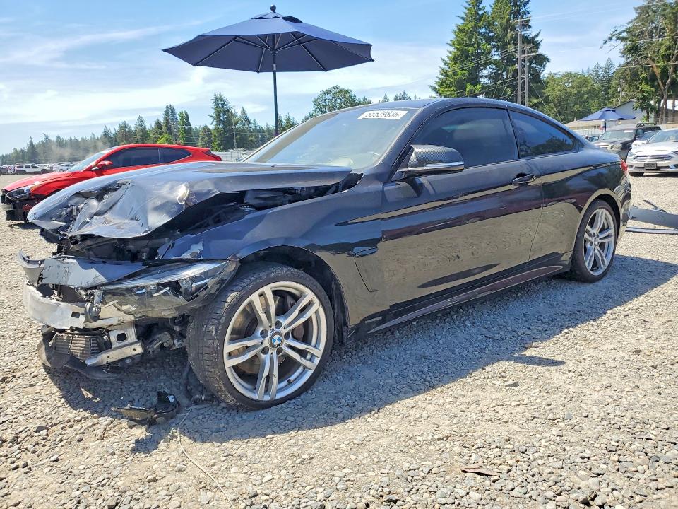 55529836 :رقم المزاد ، WBA3R1C54EK191625 vin ، 2014 Bmw 435 مزاد بيع