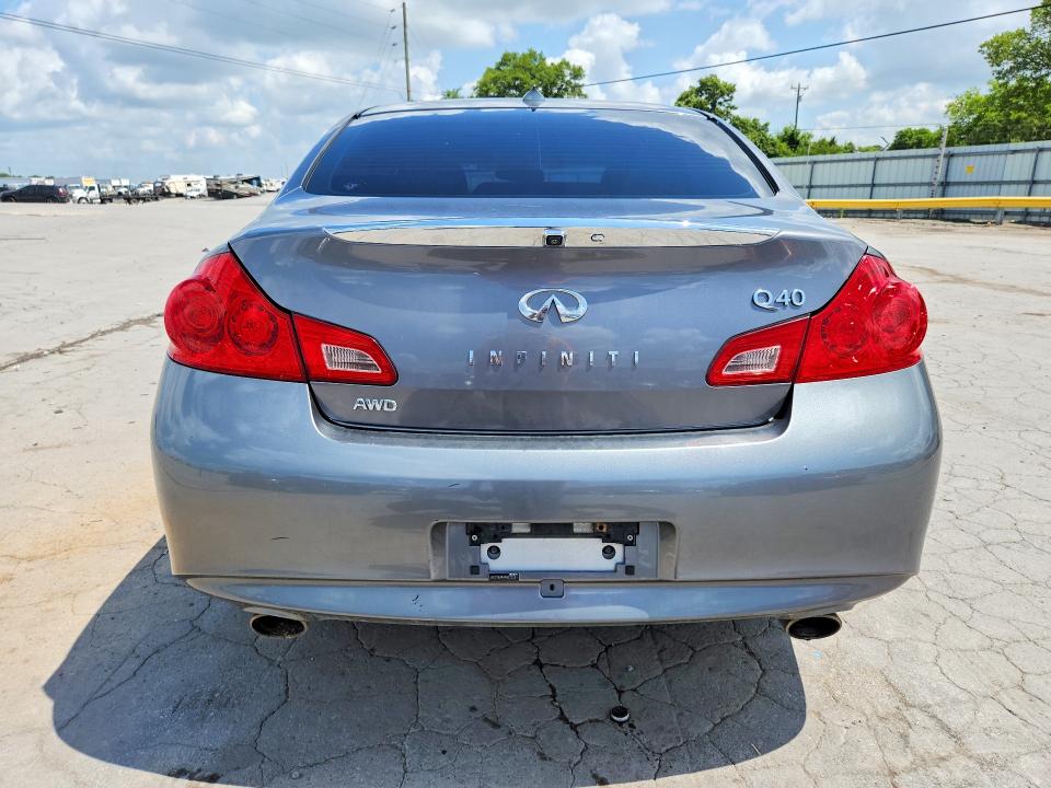 58612376 :رقم المزاد ، JN1CV6AR4FM523301 vin ، 2015 Infiniti Q40 مزاد بيع
