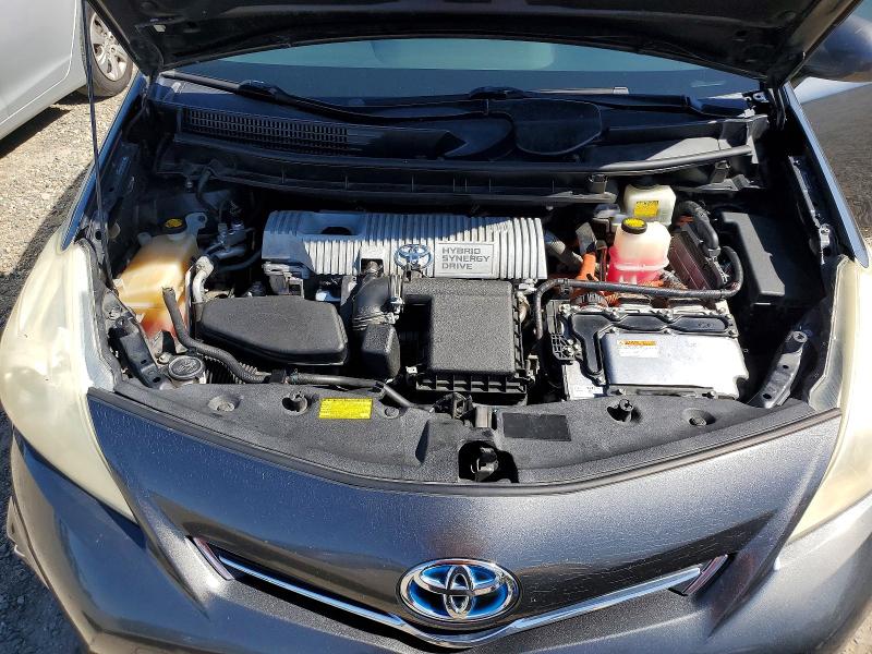 59351246 :رقم المزاد ، JTDZN3EU4C3020437 vin ، 2012 Toyota Prius V مزاد بيع
