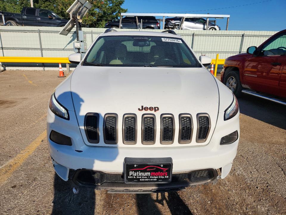 Auction sale of the 2016 Jeep Cherokee, vin: 1C4PJLCB6GW324037, lot number: 57753416