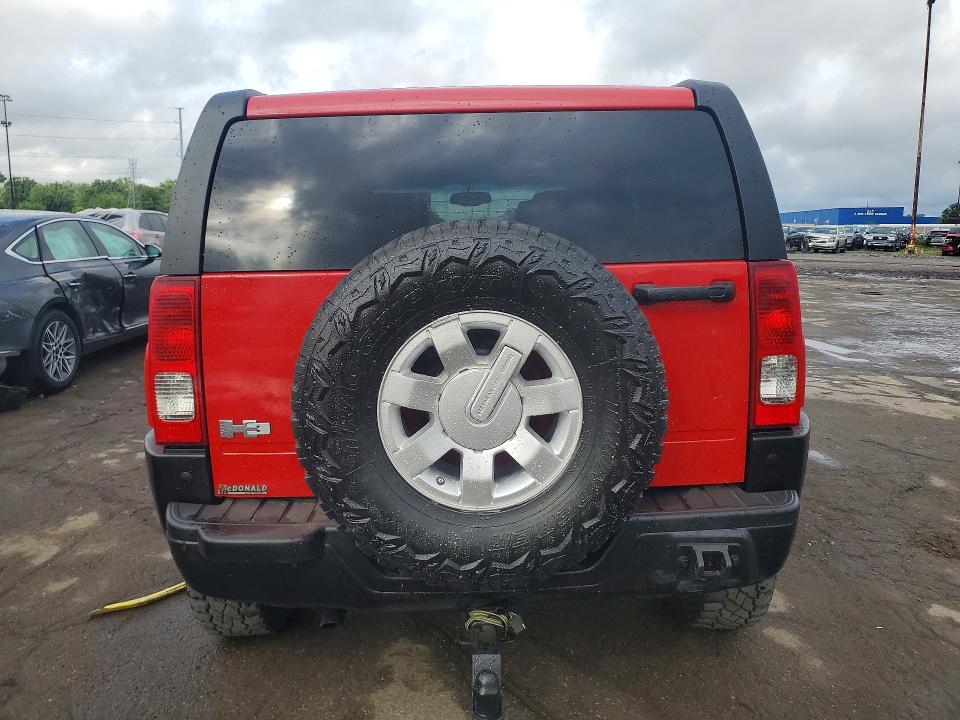 2007 Hummer H3 მანქანა იყიდება აუქციონზე, vin: 5GTDN13E678105873, აუქციონის ნომერი: 58430776