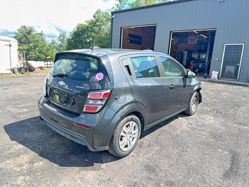 2019 Chevrolet Sonic მანქანა იყიდება აუქციონზე, vin: 1G1JG6SB9K4137282, აუქციონის ნომერი: 58103516