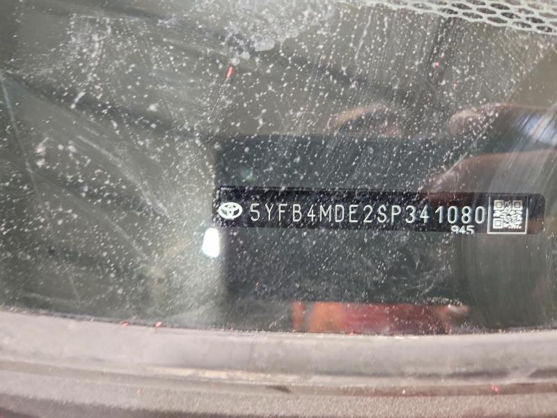 Aukcja sprzedaży 2025 Toyota Corolla, vin: 5YFB4MDE2SP341080, numer aukcji: 56710356