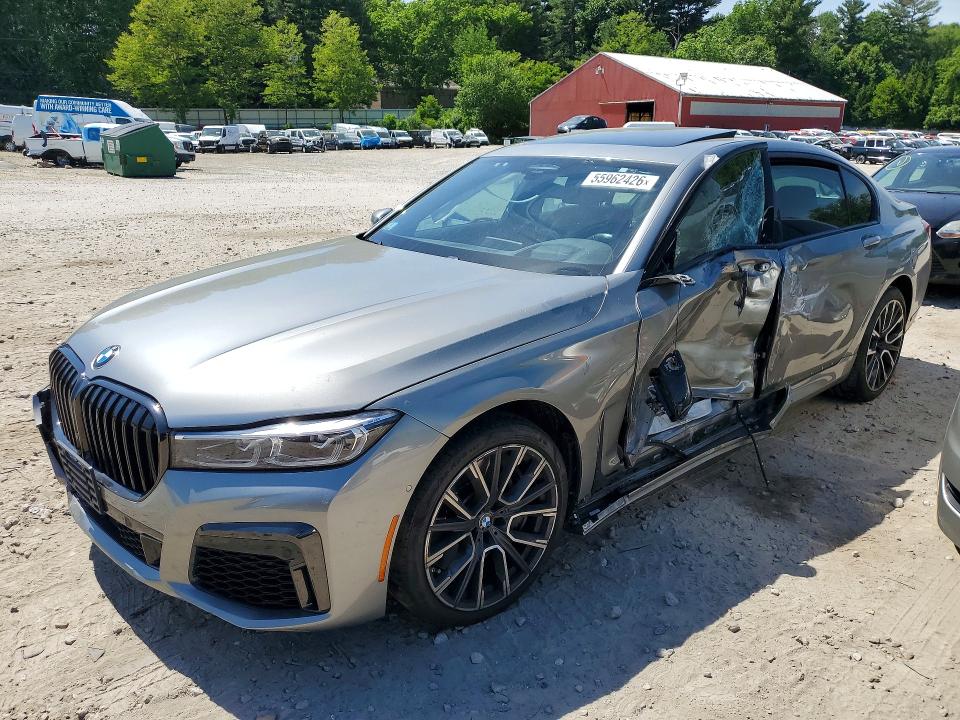 Продаж на аукціоні авто 2022 Bmw 750, vin: WBA7U2C06NCG82513, номер лоту: 55962426