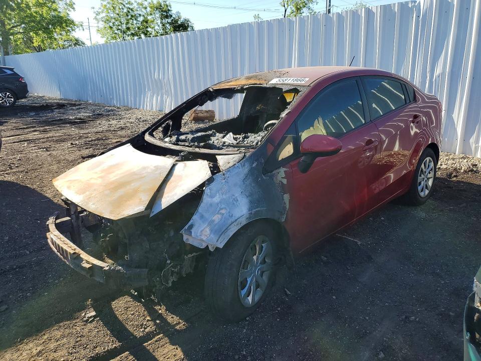 Продаж на аукціоні авто 2013 Kia Rio, vin: KNADM4A39D6108185, номер лоту: 55811866