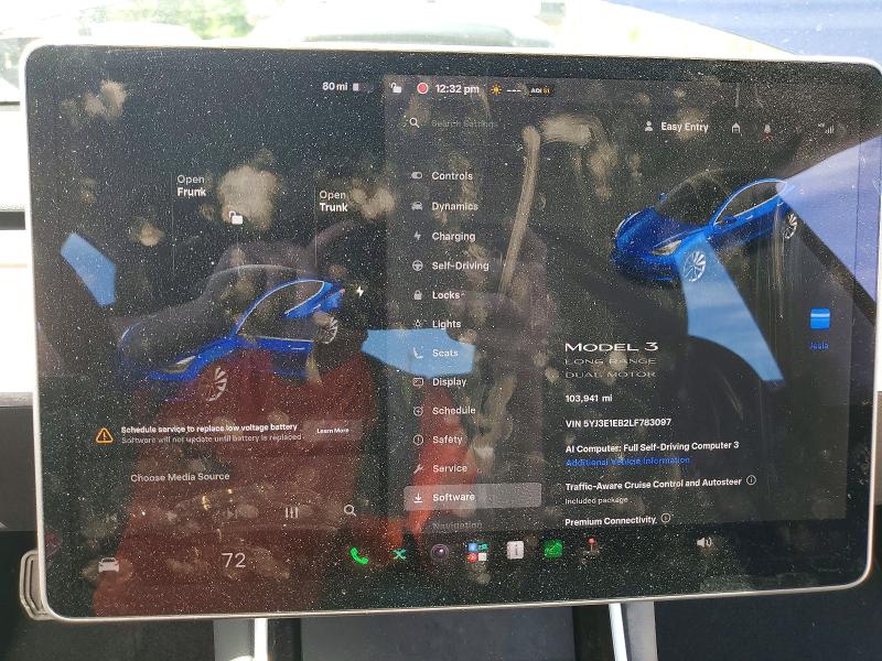 Продажа на аукционе авто 2020 Tesla Model 3, vin: 5YJ3E1EB2LF783097, номер лота: 56162396