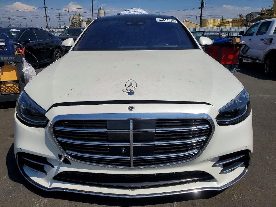 58414886 :رقم المزاد ، W1K6G7GB2NA157817 vin ، 2022 Mercedes-benz S مزاد بيع