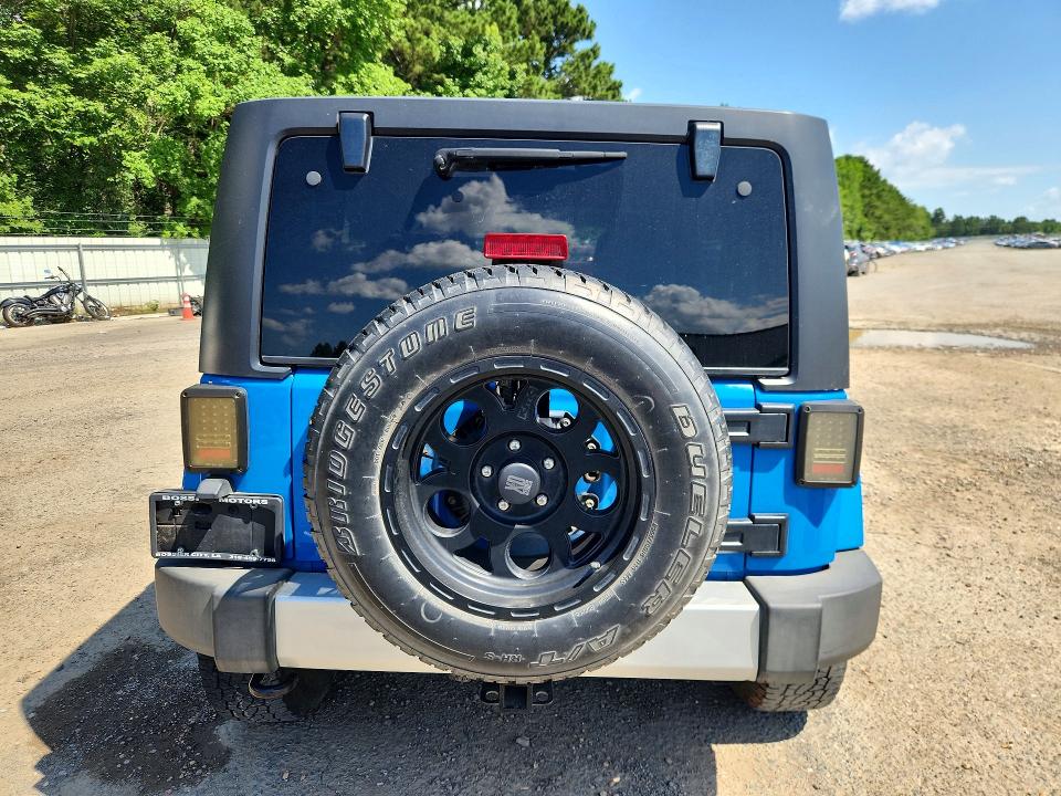 2011 Jeep Wrangler Unlimited მანქანა იყიდება აუქციონზე, vin: 1J4BA5H10BL632346, აუქციონის ნომერი: 57558316