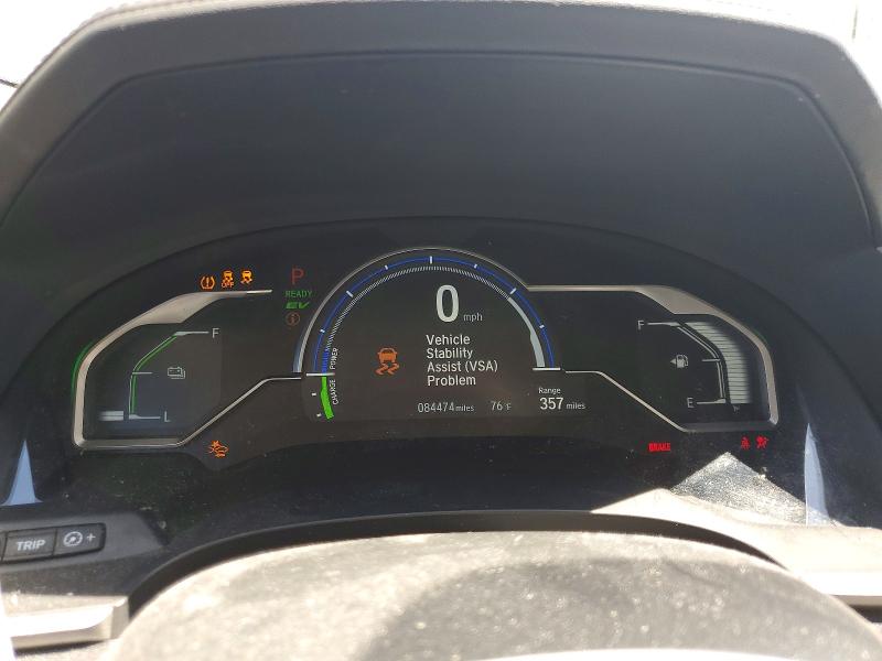 2018 Honda Clarity მანქანა იყიდება აუქციონზე, vin: JHMZC5F38JC002347, აუქციონის ნომერი: 55582606