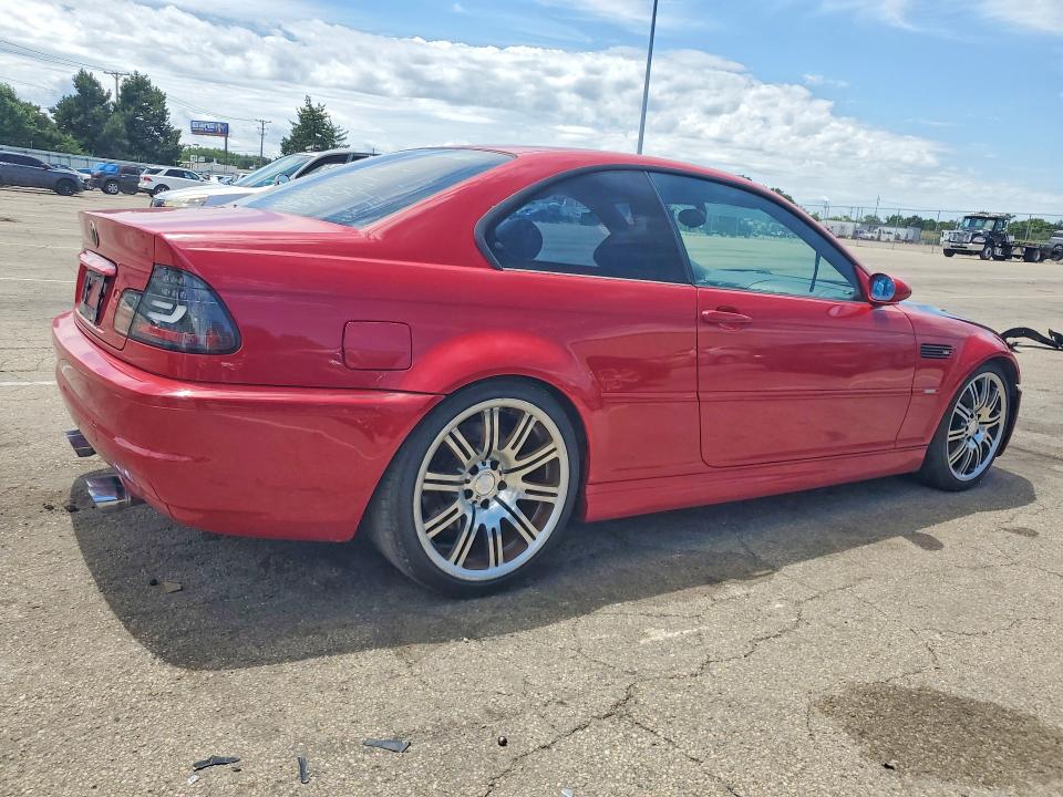 57198986 :رقم المزاد ، WBSBL93431JR11236 vin ، 2001 Bmw M3 مزاد بيع
