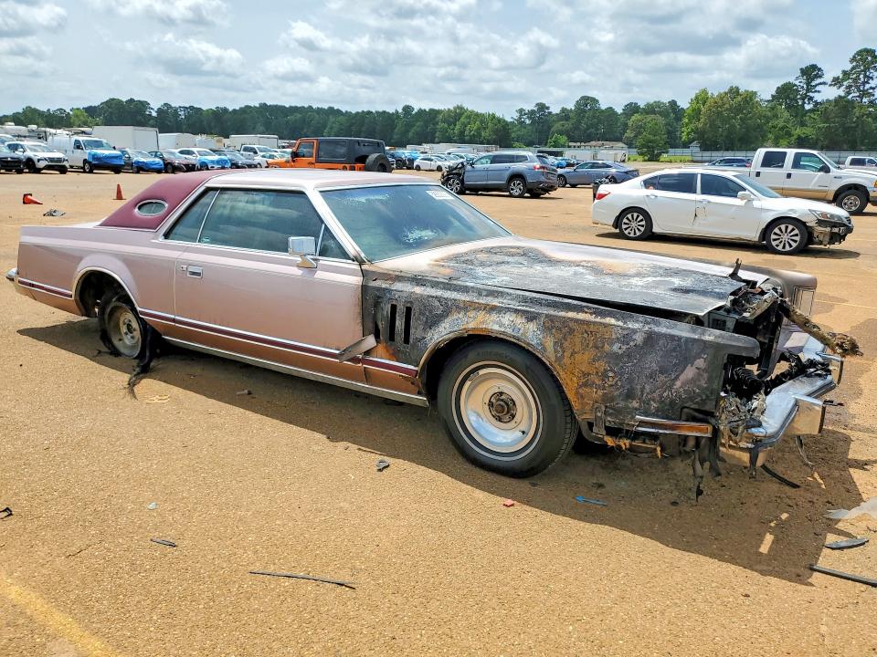 58552226 :رقم المزاد ، 9Y89S737935 vin ، 1979 Lincoln Continital مزاد بيع