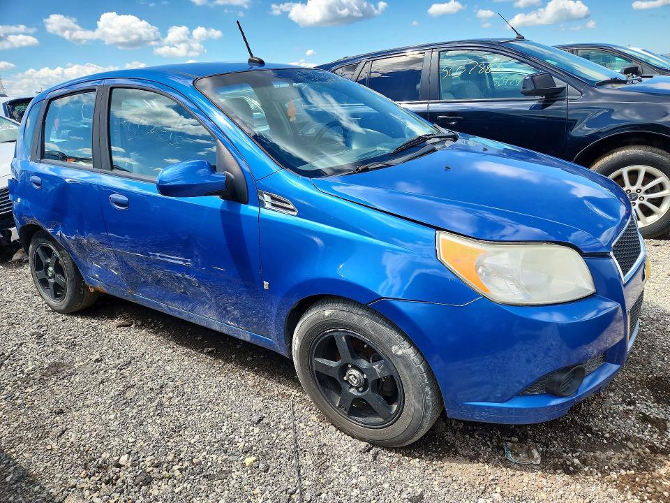2009 Chevrolet Aveo მანქანა იყიდება აუქციონზე, vin: KL1TD66E99B672770, აუქციონის ნომერი: 57206656