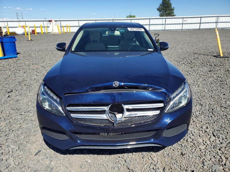 2018 Mercedes-benz C მანქანა იყიდება აუქციონზე, vin: WDDWF4JB8JR418924, აუქციონის ნომერი: 58272696