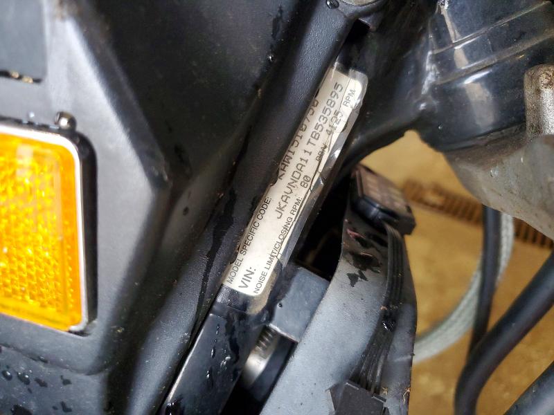 58014376 :رقم المزاد ، JKAVNDA11TB535895 vin ، 1996 Kawasaki Vn750 مزاد بيع