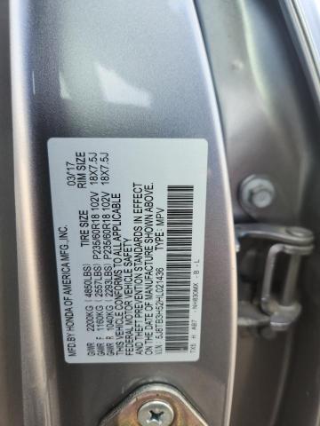 2017 Acura Rdx მანქანა იყიდება აუქციონზე, vin: 5J8TB3H52HL021436, აუქციონის ნომერი: 58962196