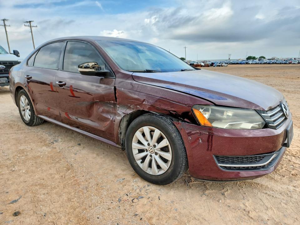 2013 Volkswagen Passat მანქანა იყიდება აუქციონზე, vin: 1VWAH7A37DC052225, აუქციონის ნომერი: 56127336