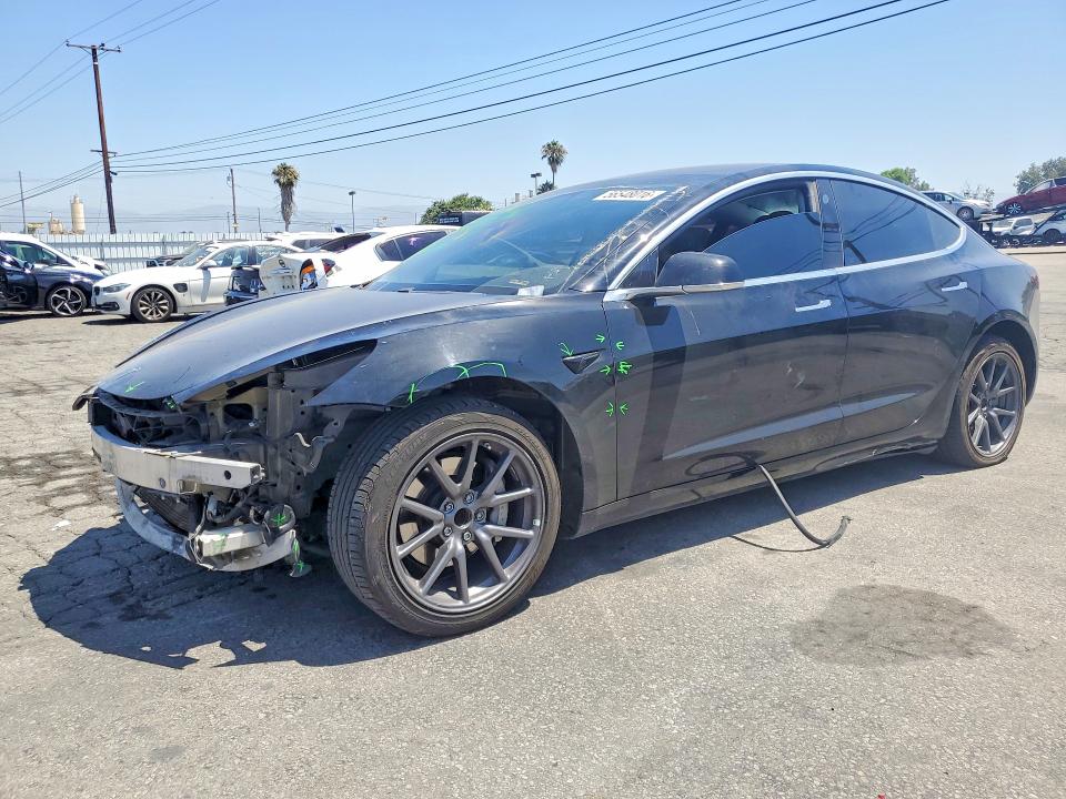 2020 Tesla Model 3 მანქანა იყიდება აუქციონზე, vin: 5YJ3E1EA5LF613307, აუქციონის ნომერი: 56548016