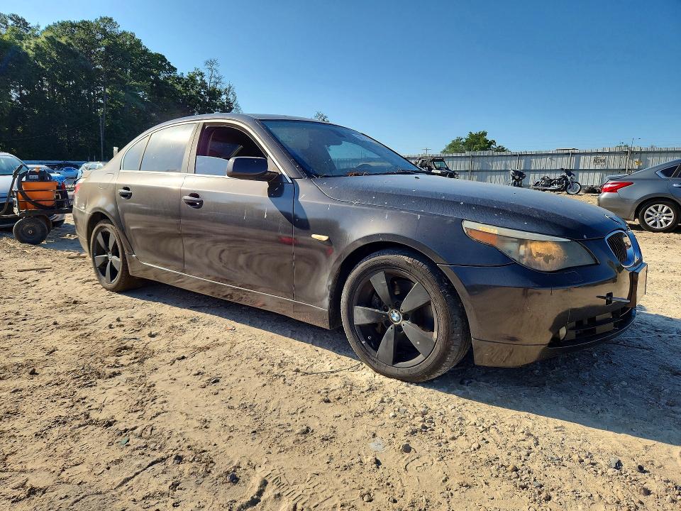 2006 Bmw 525 მანქანა იყიდება აუქციონზე, vin: WBANF33516CS37128, აუქციონის ნომერი: 58571136