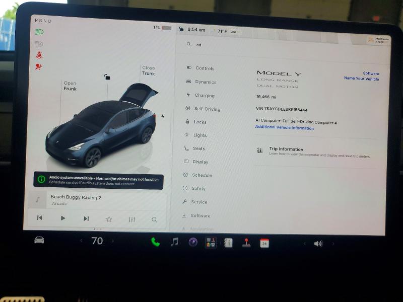 Aukcja sprzedaży 2024 Tesla Model Y, vin: 7SAYGDEE8RF156444, numer aukcji: 58635676