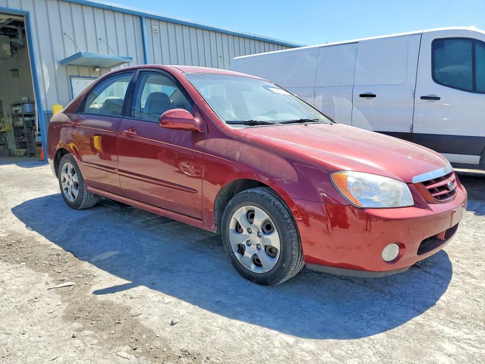 Продажа на аукционе авто 2005 Kia Spectra, vin: KNAFE121455114047, номер лота: 54431516