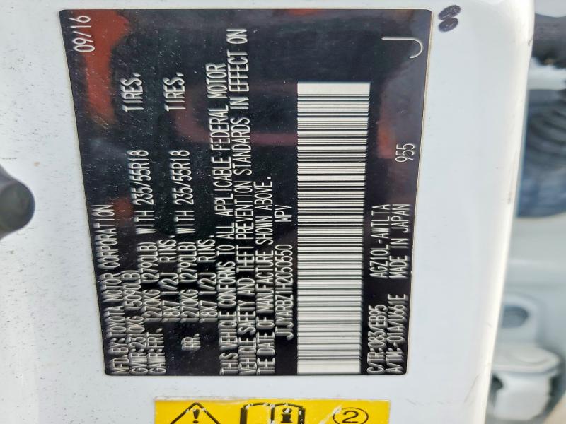 Aukcja sprzedaży 2017 Lexus Nx 200t, vin: JTJYARBZ1H2050550, numer aukcji: 58653666