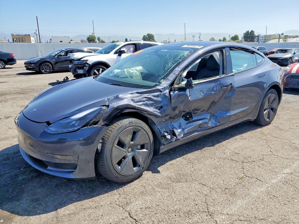 2023 Tesla Model 3 მანქანა იყიდება აუქციონზე, vin: 5YJ3E1EA1PF589917, აუქციონის ნომერი: 56894576
