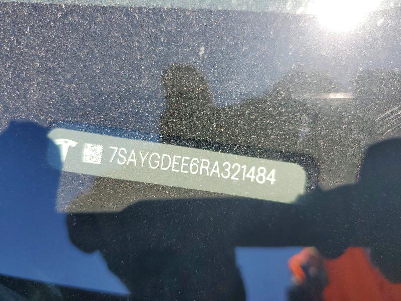 Aukcja sprzedaży 2024 Tesla Model Y, vin: 7SAYGDEE6RA321484, numer aukcji: 55713126
