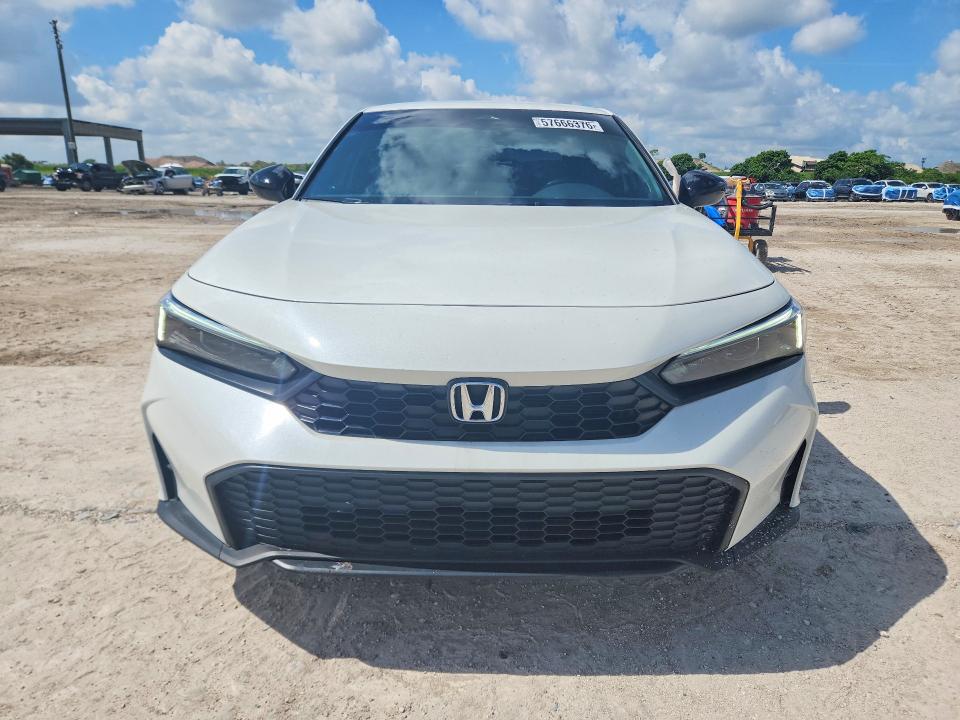 57666376 :رقم المزاد ، 2HGFE2F55SH584163 vin ، 2025 Honda Civic مزاد بيع