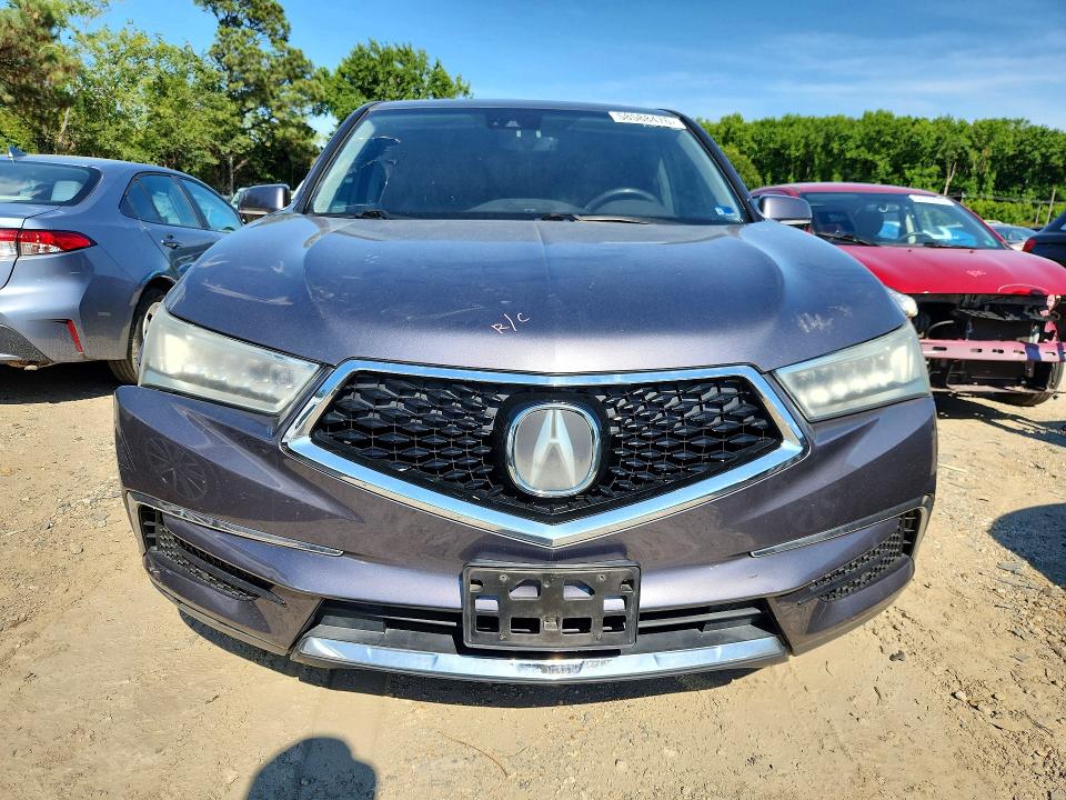 2017 Acura Mdx მანქანა იყიდება აუქციონზე, vin: 5J8YD4H53HL002593, აუქციონის ნომერი: 58588476