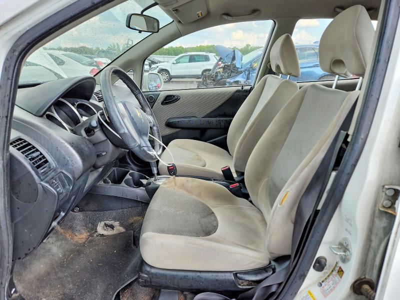 57078526 :رقم المزاد ، JHMGD38627S029123 vin ، 2007 Honda Fit مزاد بيع
