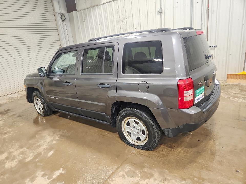 2016 Jeep Patriot მანქანა იყიდება აუქციონზე, vin: 1C4NJPBB7GD502825, აუქციონის ნომერი: 59062646