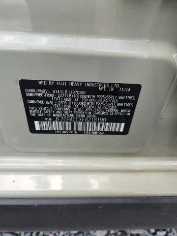 Aukcja sprzedaży 2015 Subaru Xv Crosstrek, vin: JF2GPACCXF8218190, numer aukcji: 57048996