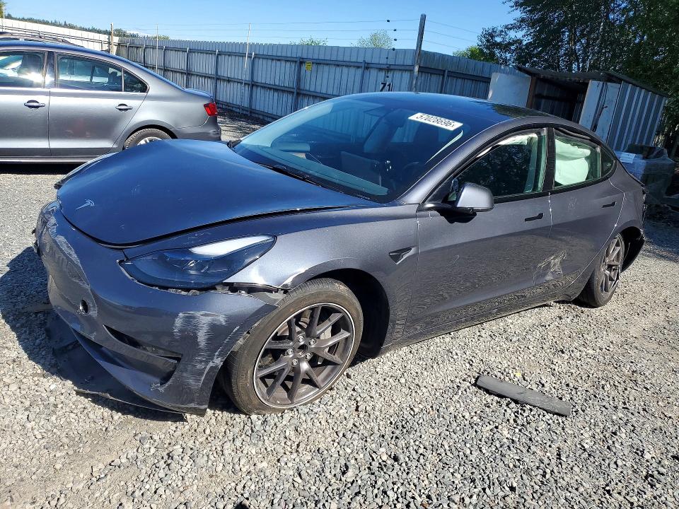 2023 Tesla Model 3 მანქანა იყიდება აუქციონზე, vin: 5YJ3E1EA2PF694353, აუქციონის ნომერი: 57028696