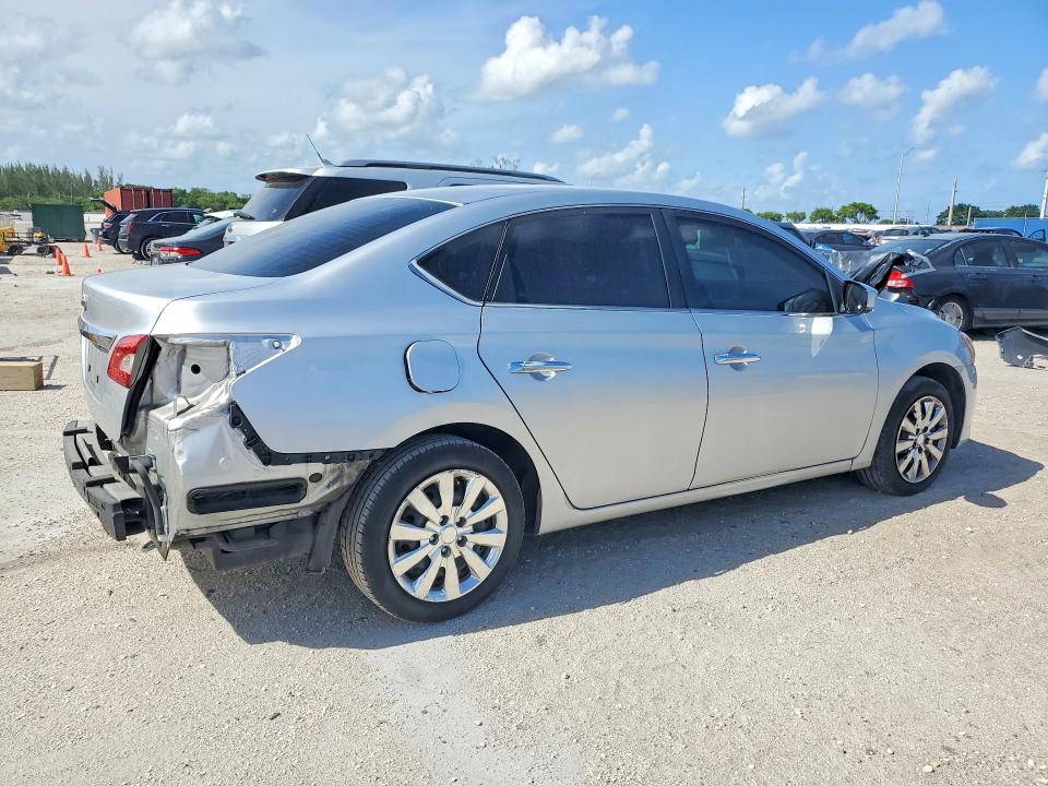 Продаж на аукціоні авто 2015 Nissan Sentra, vin: 3N1AB7APXFY348537, номер лоту: 58986076