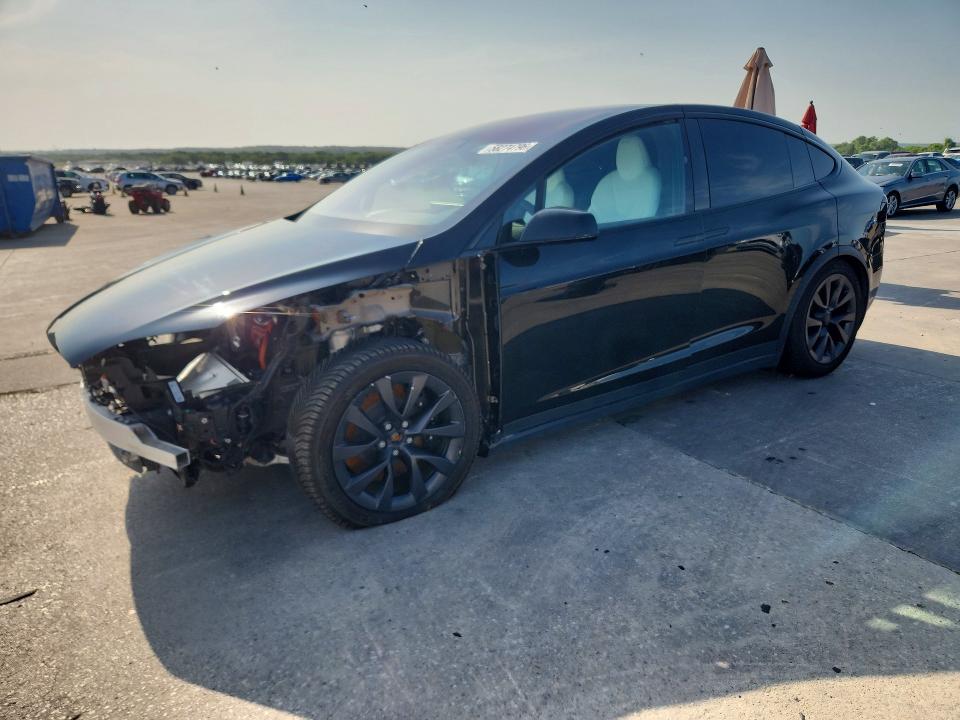 58274796 :رقم المزاد ، 7SAXCDE54PF385322 vin ، 2023 Tesla X مزاد بيع