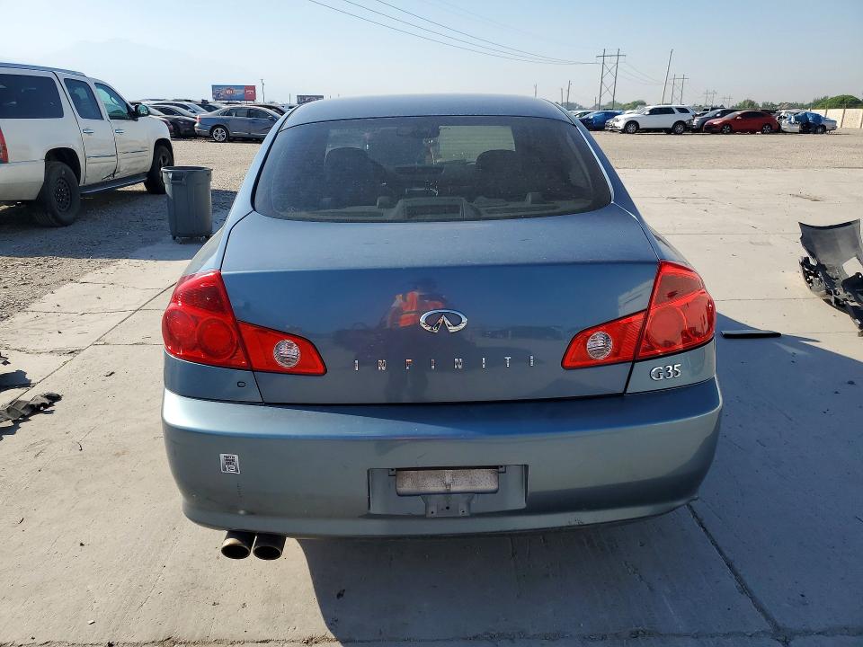 2006 Infiniti G35 მანქანა იყიდება აუქციონზე, vin: JNKCV51E26M515605, აუქციონის ნომერი: 57945516