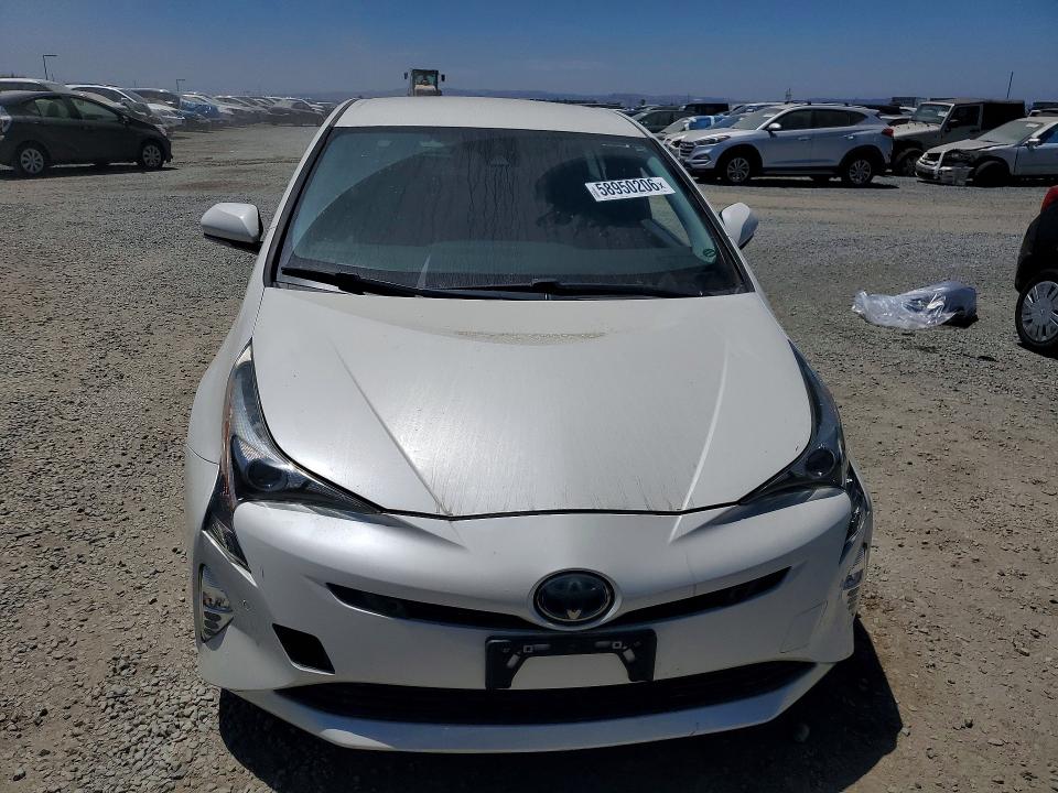 58950206 :رقم المزاد ، JTDKARFUXJ3551007 vin ، 2018 Toyota Prius مزاد بيع