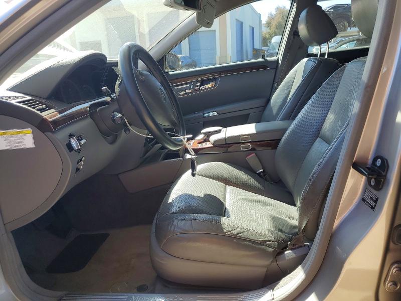 2007 Mercedes-benz S მანქანა იყიდება აუქციონზე, vin: WDDNG71X77A077089, აუქციონის ნომერი: 57000326