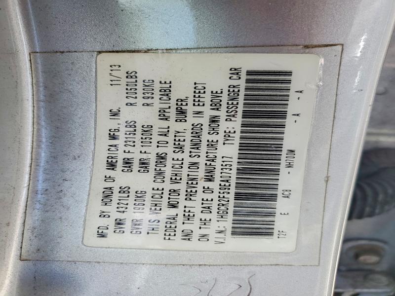 Aukcja sprzedaży 2014 Honda Accord, vin: 1HGCR2F59EA073517, numer aukcji: 56310736