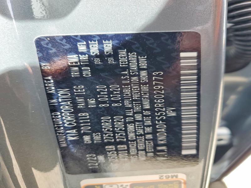 Продаж на аукціоні авто 2024 Kia Ev9, vin: KNDADFS52R6029773, номер лоту: 56994776