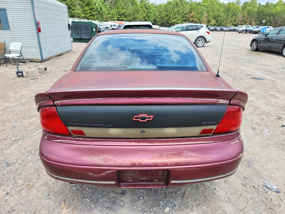 55884626 :رقم المزاد ، 2G1WX12X4T9256831 vin ، 1996 Chevrolet Monte Carlo مزاد بيع