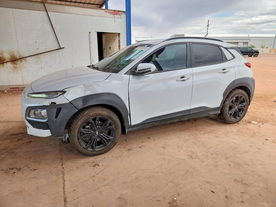 58781376 :رقم المزاد ، KM8K22AA7MU657684 vin ، 2021 Hyundai Kona مزاد بيع