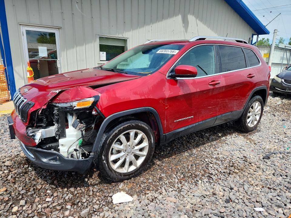 58365766 :رقم المزاد ، 1C4PJMDS4FW521582 vin ، 2015 Jeep Cherokee مزاد بيع
