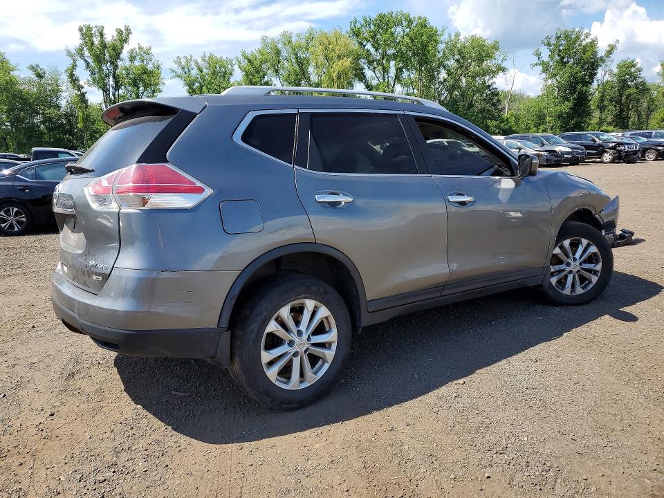 2014 Nissan Rogue მანქანა იყიდება აუქციონზე, vin: 5N1AT2MV7EC786555, აუქციონის ნომერი: 57578586