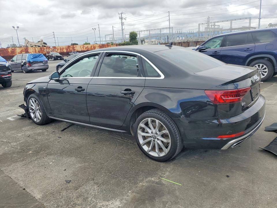 2019 Audi A4 მანქანა იყიდება აუქციონზე, vin: WAUDNAF4XKA117467, აუქციონის ნომერი: 57226466