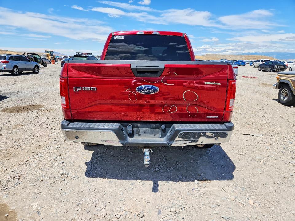 2016 Ford F150 მანქანა იყიდება აუქციონზე, vin: 1FTEW1EF6GKD78099, აუქციონის ნომერი: 58257726