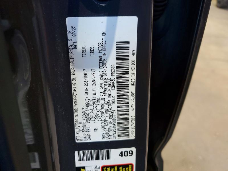 Продажа на аукционе авто 2025 Toyota Tacoma, vin: 3TMLB5JN4SM163734, номер лота: 57922786